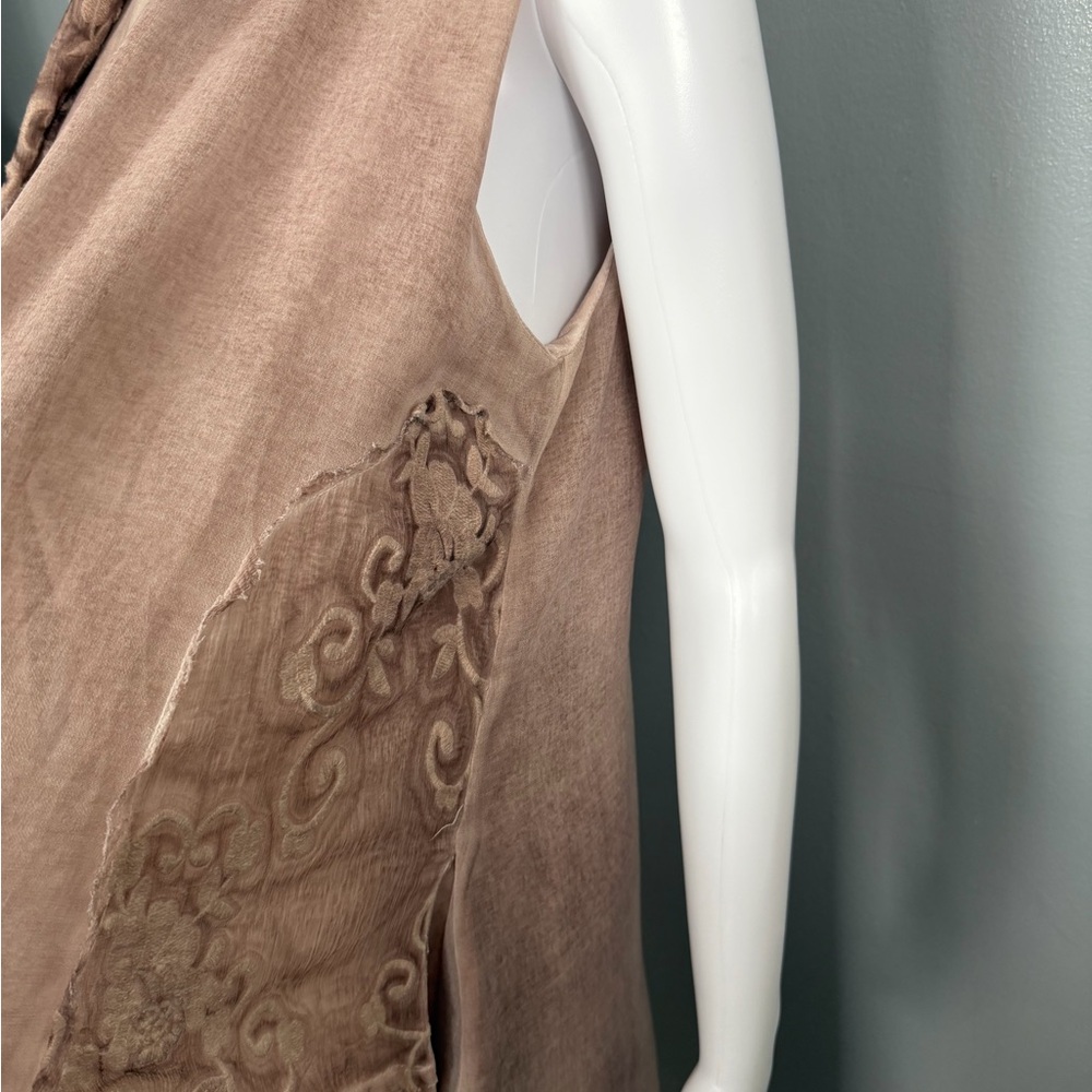 Revelation Sleeveless Silk Blend Maxi Dress - Picture 5 of 10